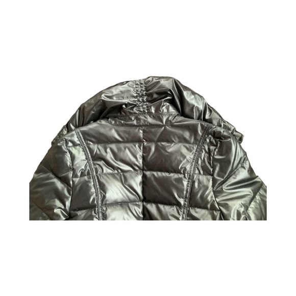 Laundry by Shelli Segal Down Puffer Coat Fur Collar Size Small - Picture 6 of 12